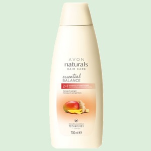 AVON NATURALS HAIR CARE Mango e zenzero 2 in 1 Shampoo e balsamo 700 ml (#183277)